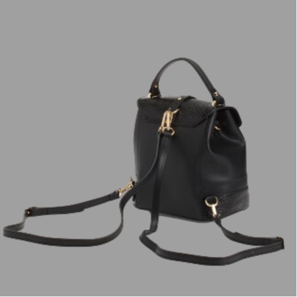 ❤️HOST PICK❤️ HOUSE OF HARLOW 1960- Leather Bag / Purse Crystal Stud Backpack - Picture 2 of 3